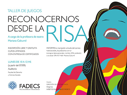 TALLER DE JUEGOS: RECONOCERNOS DESDE LA RISA